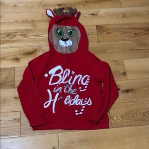 Full zipper up/hoodie from JUSTICE